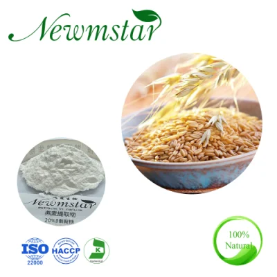 Avena Sativum Sêmen Avena Sativa Extrato de Aveia 10: 1/70% Beta Glucan para Anti